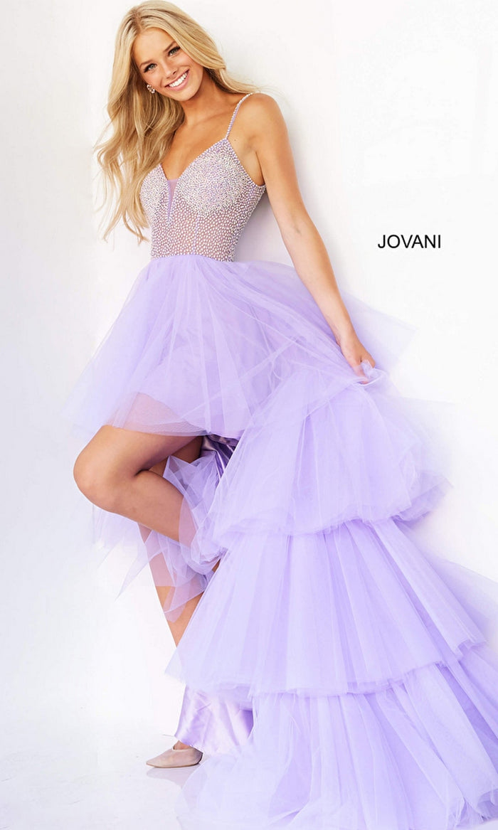 Lilac Formal Long Dress 07231 by Jovani