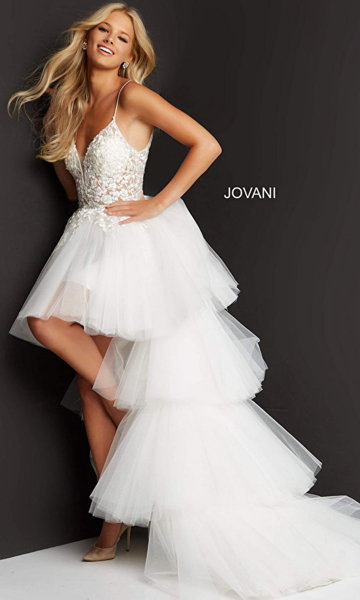 Off-White Formal Long Dress 07263 by Jovani