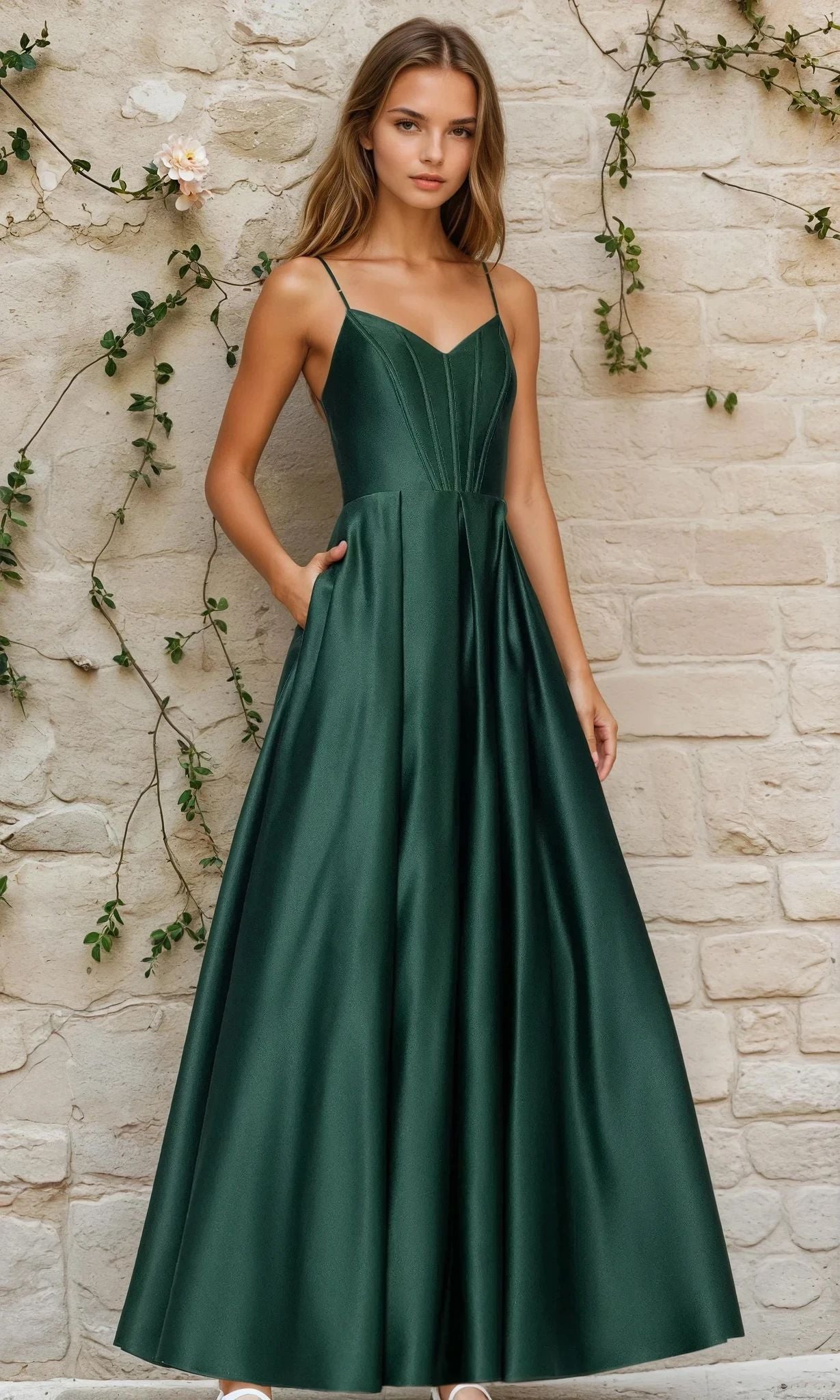Hunter Blondie Nites Long Formal Dress 5446bn