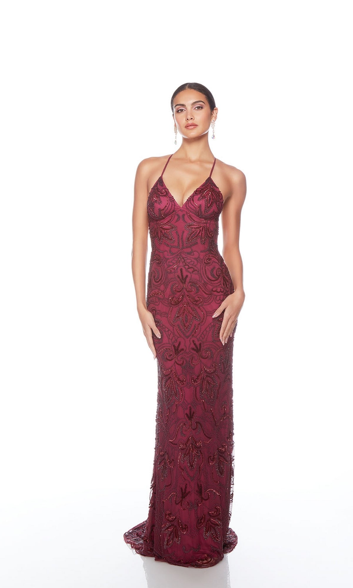 Port Alyce Long Formal Dress 88007