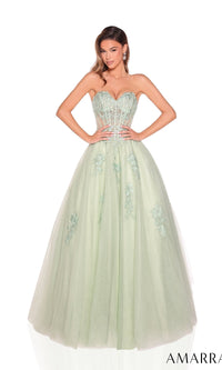 Avocado Amarra Long Formal Dress 89011
