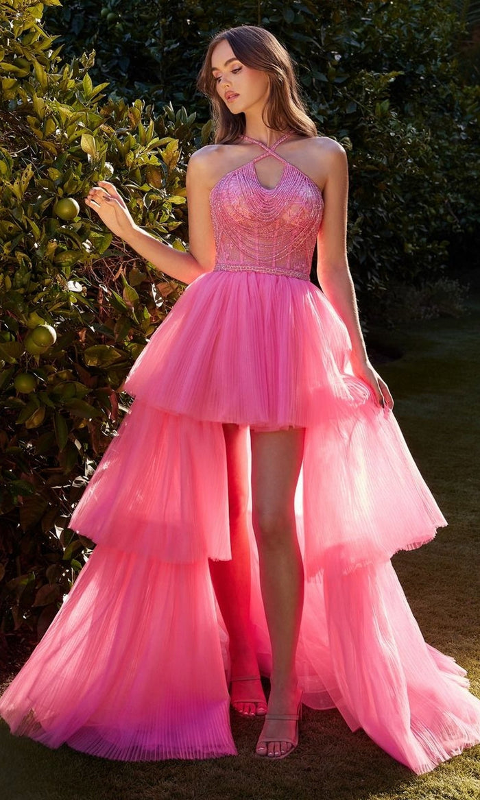 Peony Pink Formal Long Dress A1239 by Andrea and Leo