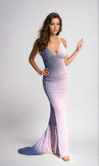 Lilac Aleta Long Formal Dress 1121