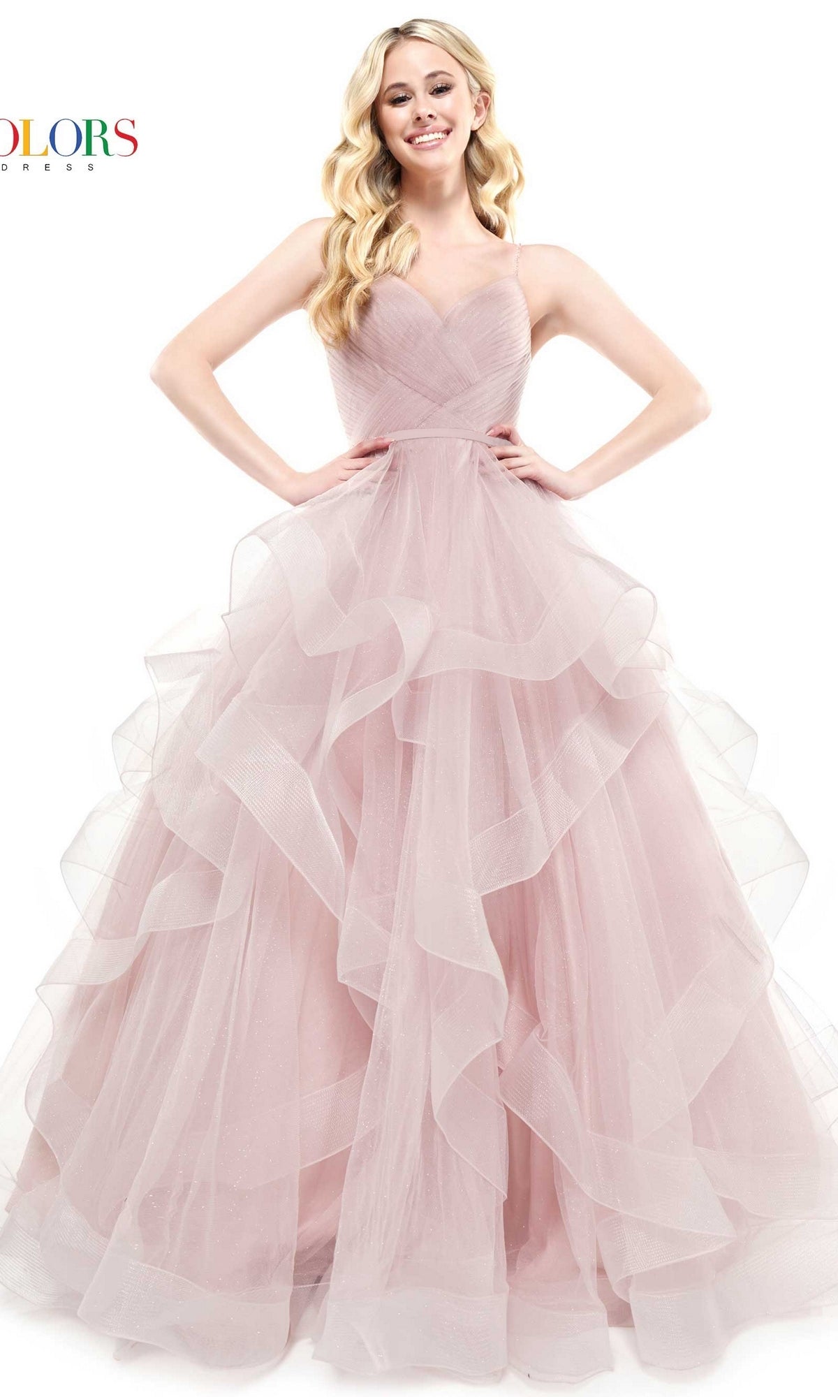 Blush Colors Dress 2381 Formal Prom Dress