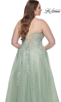 La Femme 31570 Plus-Size Formal Prom Dress