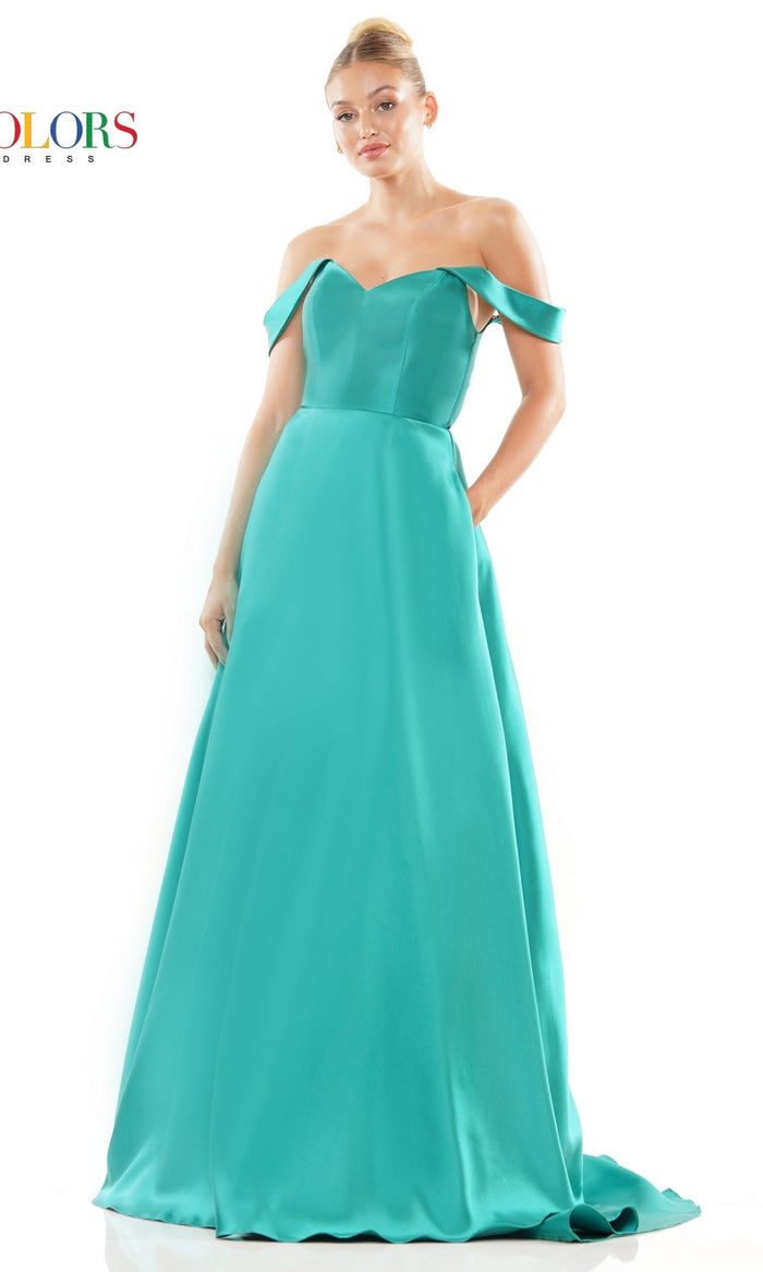 Deep Green Colors Dress 3182 Formal Prom Dress