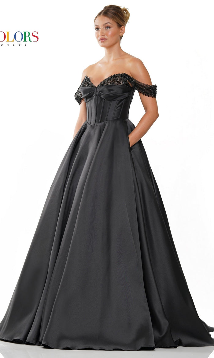 Black Colors Dress 3191 Formal Prom Dress