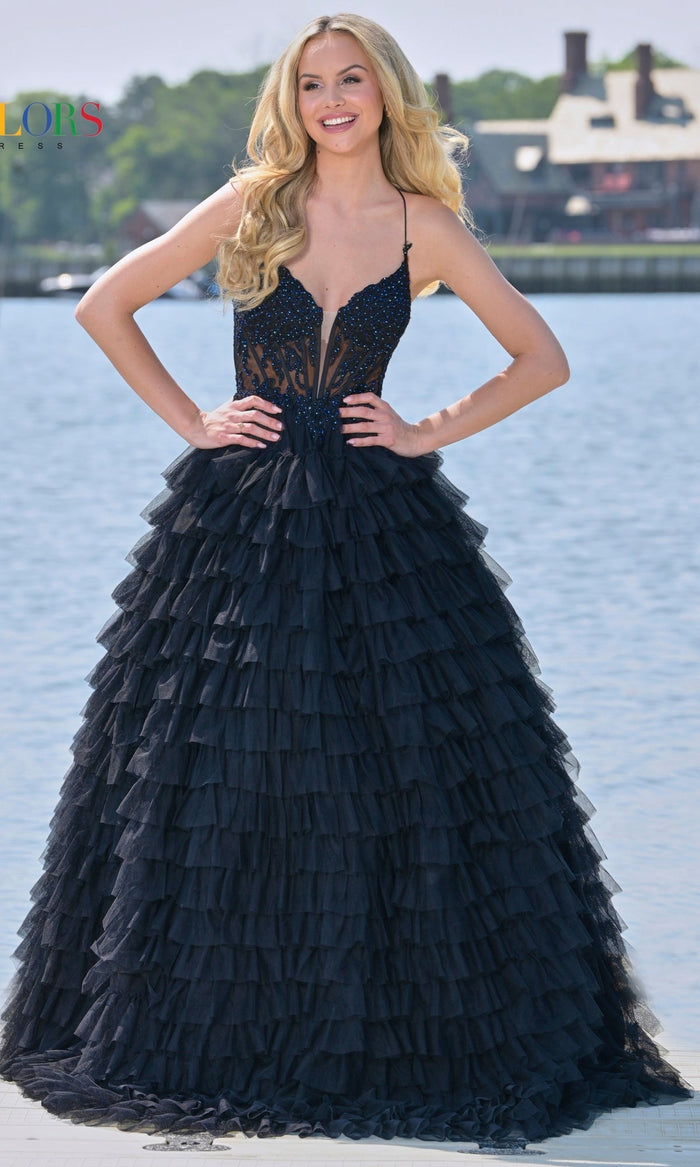 Black Colors Dress 3219 Formal Prom Dress