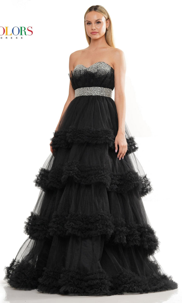 Black Colors Dress 3245 Formal Prom Dress
