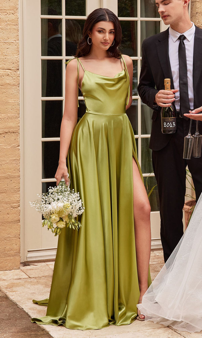 Greenery Long Formal Dress BD104 by Ladivine