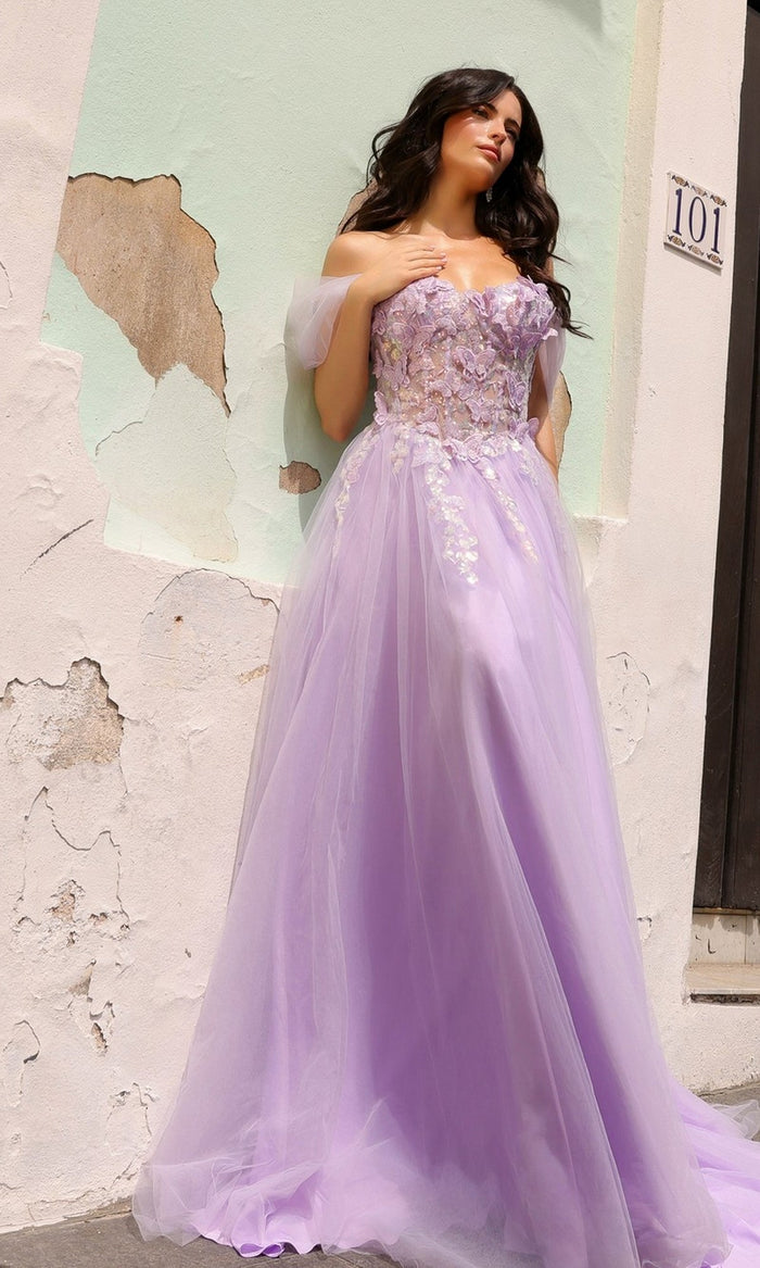 Lilac Formal Long Dress J1324 By Nox Anabel