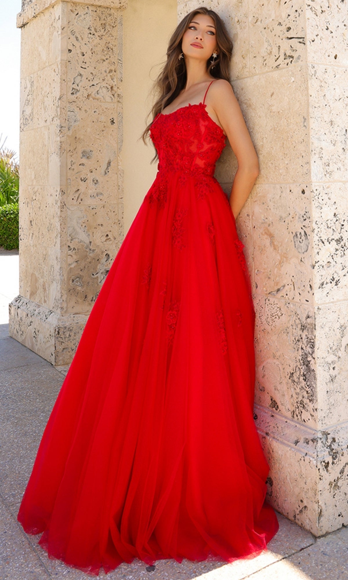 Amelia Couture Long Prom Dress 7035