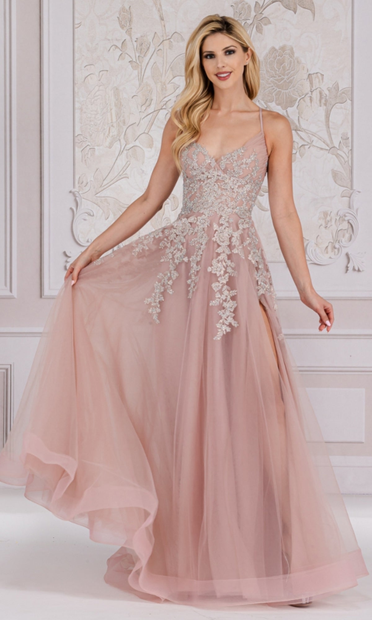Amelia Couture Long Prom Dress TM1006