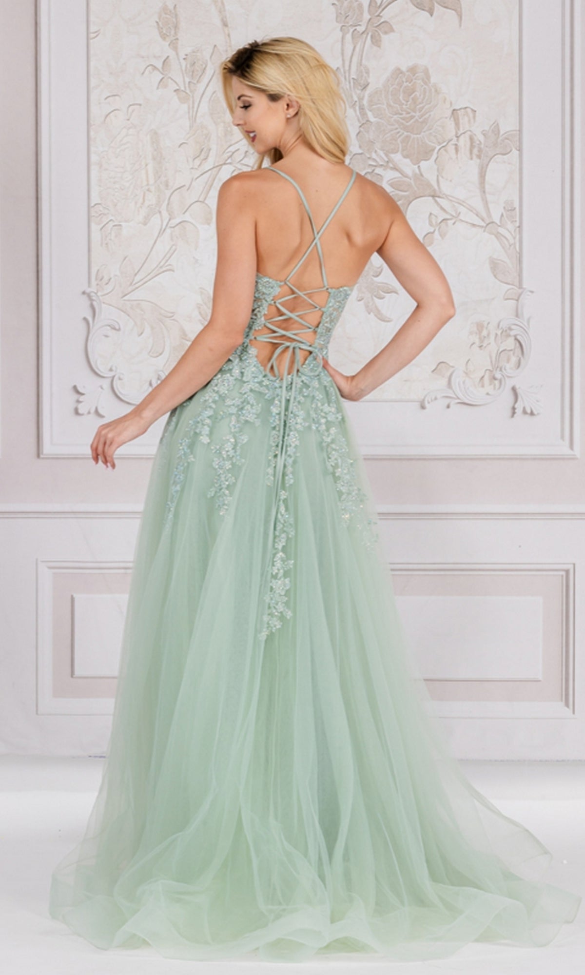 Amelia Couture Long Prom Dress TM1006