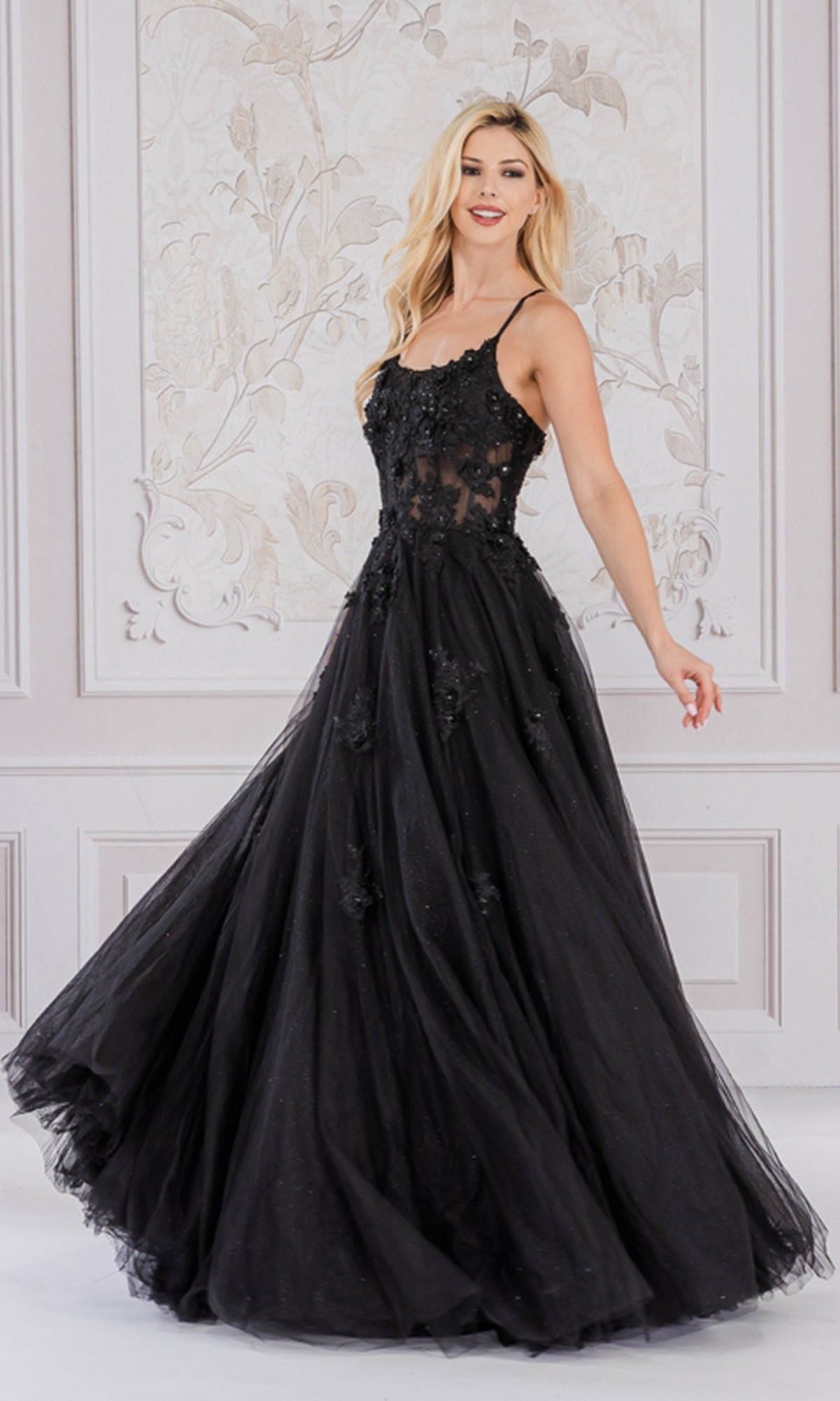 Amelia Couture Long Prom Dress 7035