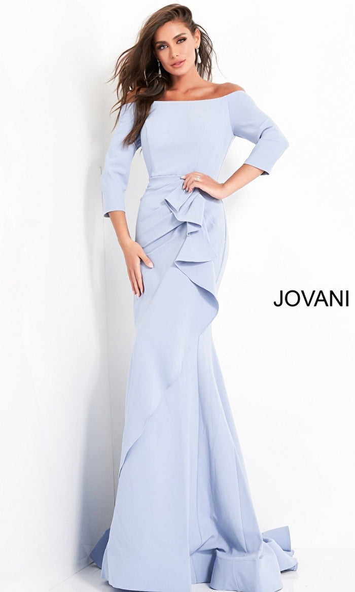 Light Blue Formal Long Dress 00446 by Jovani
