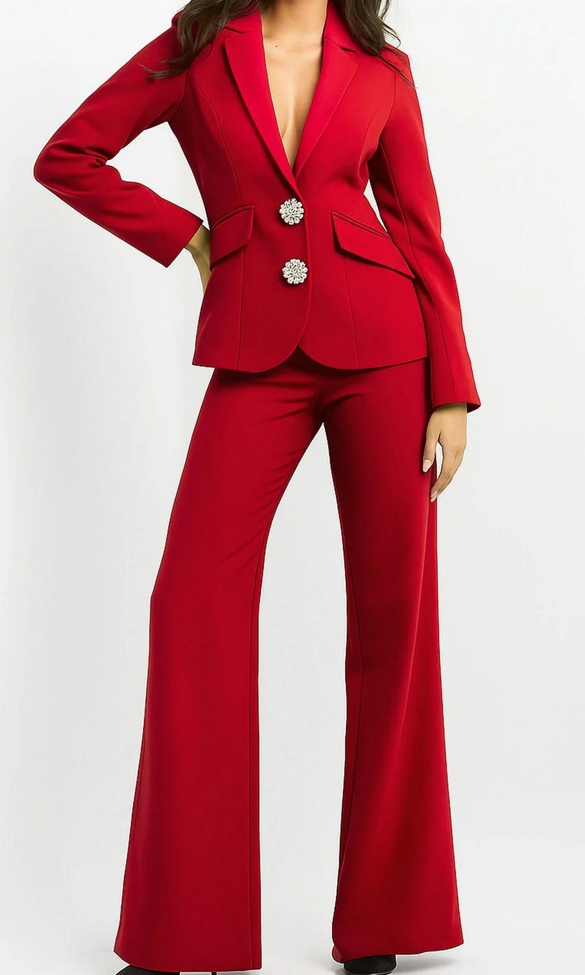 Jovani Long Formal Jumpsuit 02637