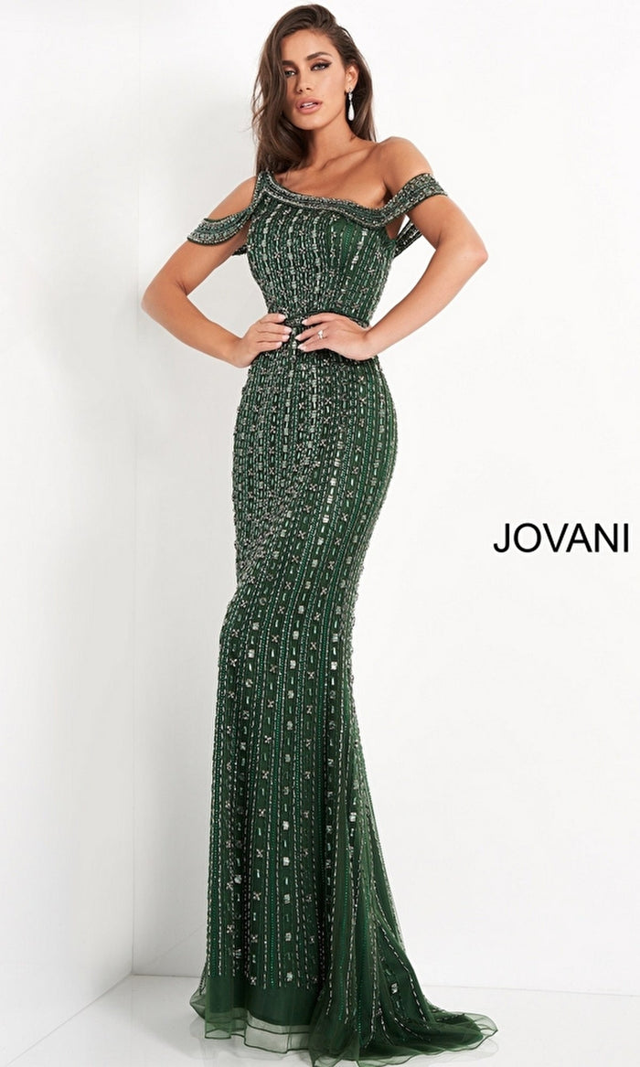 Emerald Formal Long Dress 03124 by Jovani