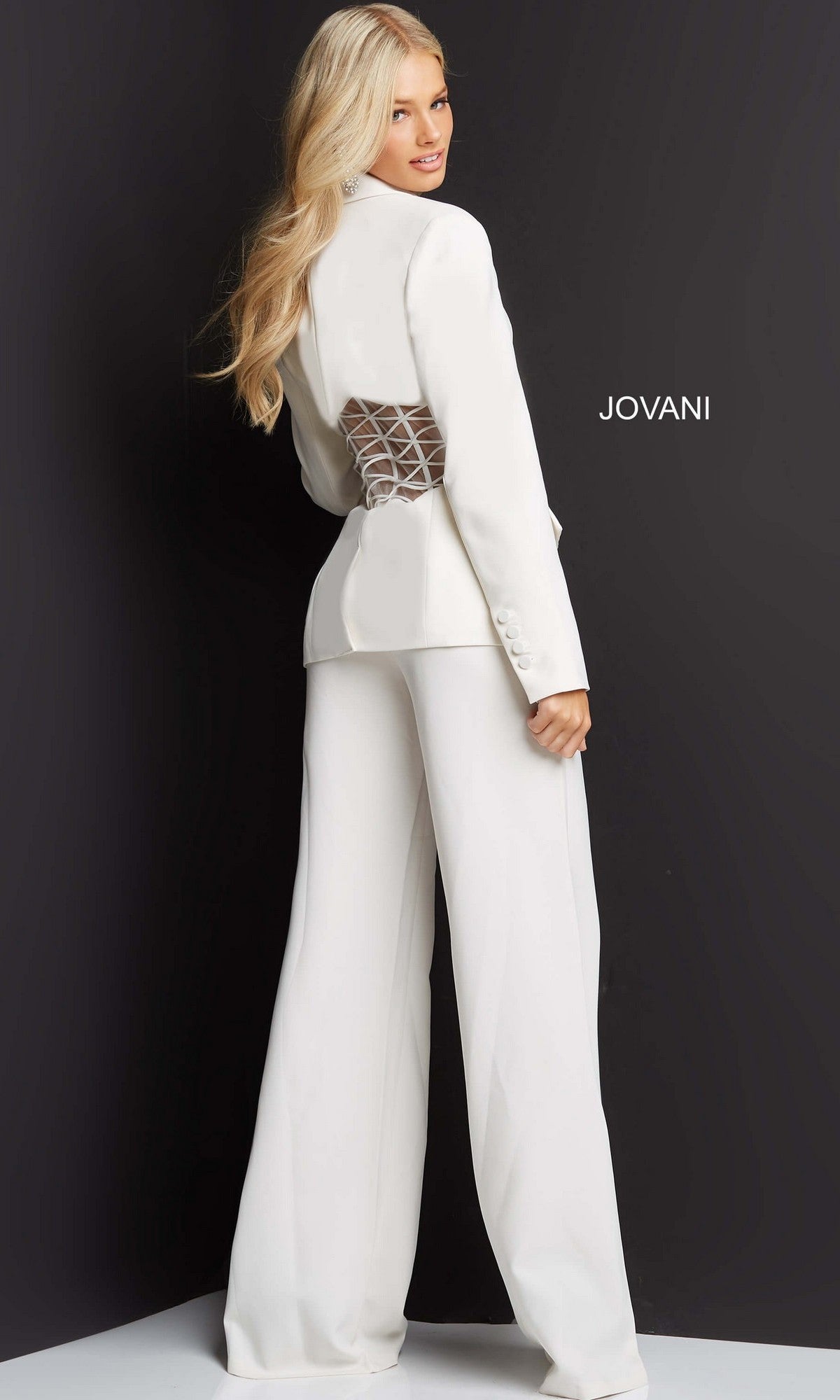Jovani Long Formal Jumpsuit 07227