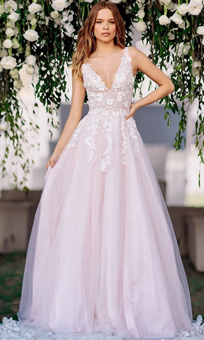 Blush Formal Long Dress 09321 by Jovani