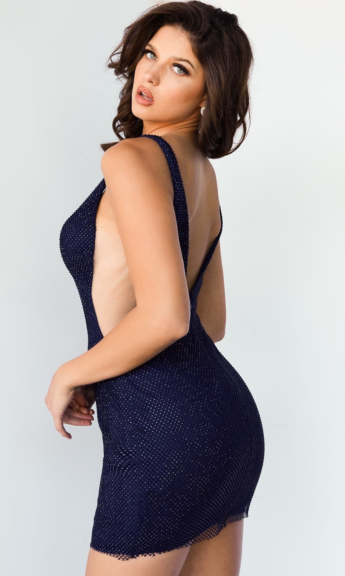 Jovani Short Party Dress 09892