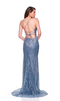 Dave & Johnny Long Prom Dress 12281