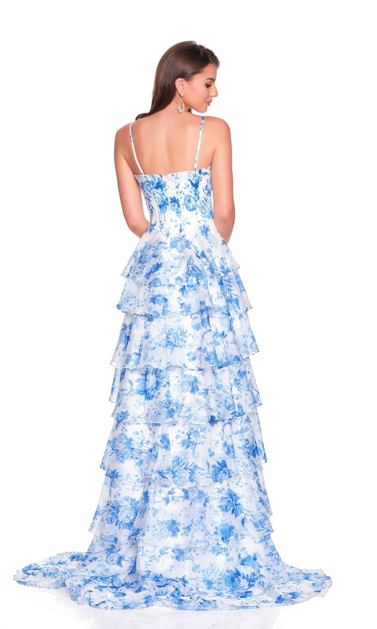 Dave & Johnny Long Prom Dress 12720