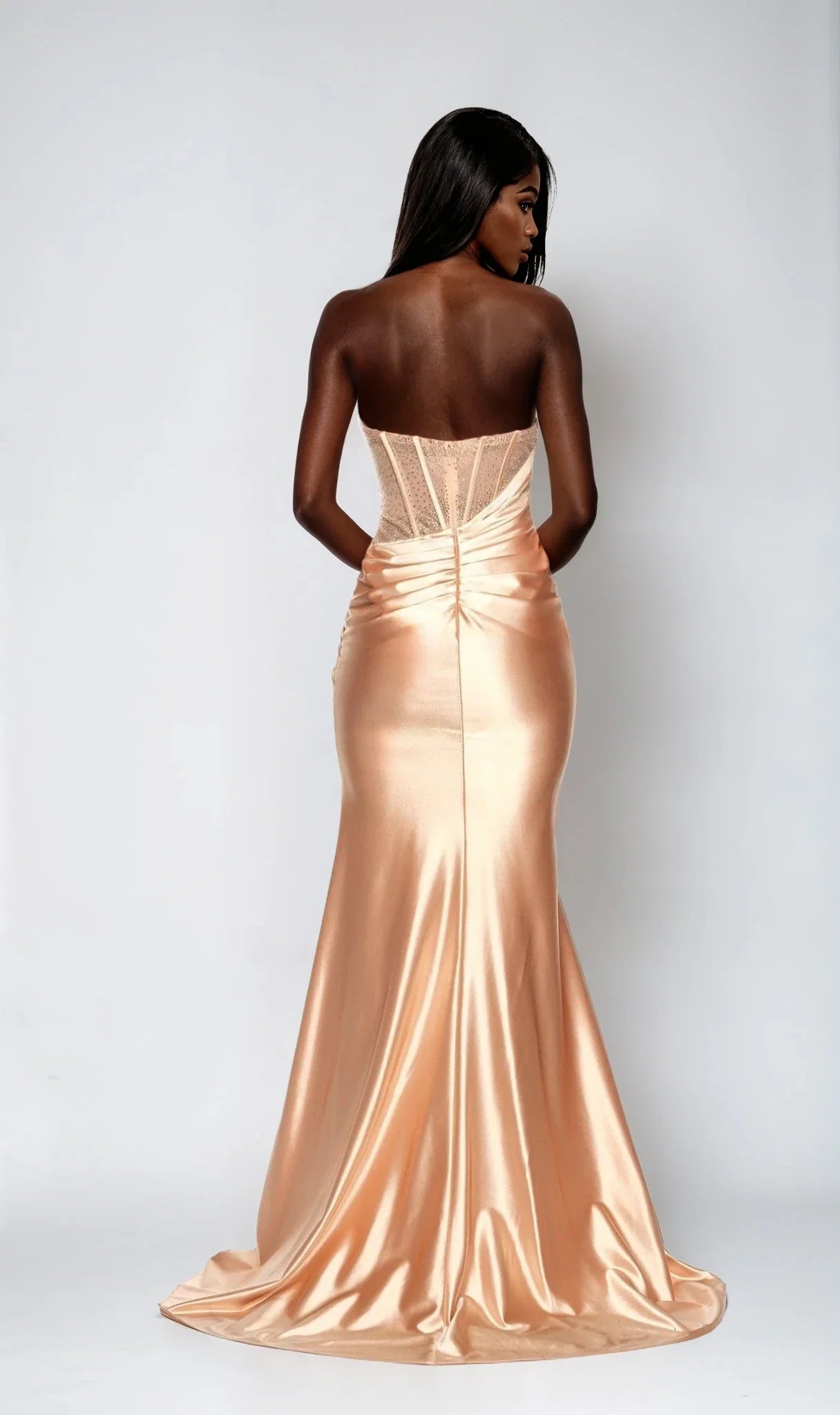 Dave & Johnny Long Prom Dress 12856