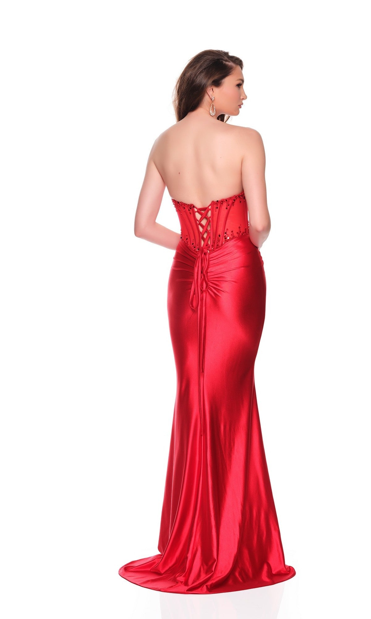 Dave & Johnny Long Prom Dress 12931