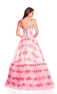 Dave & Johnny Long Prom Dress 12934