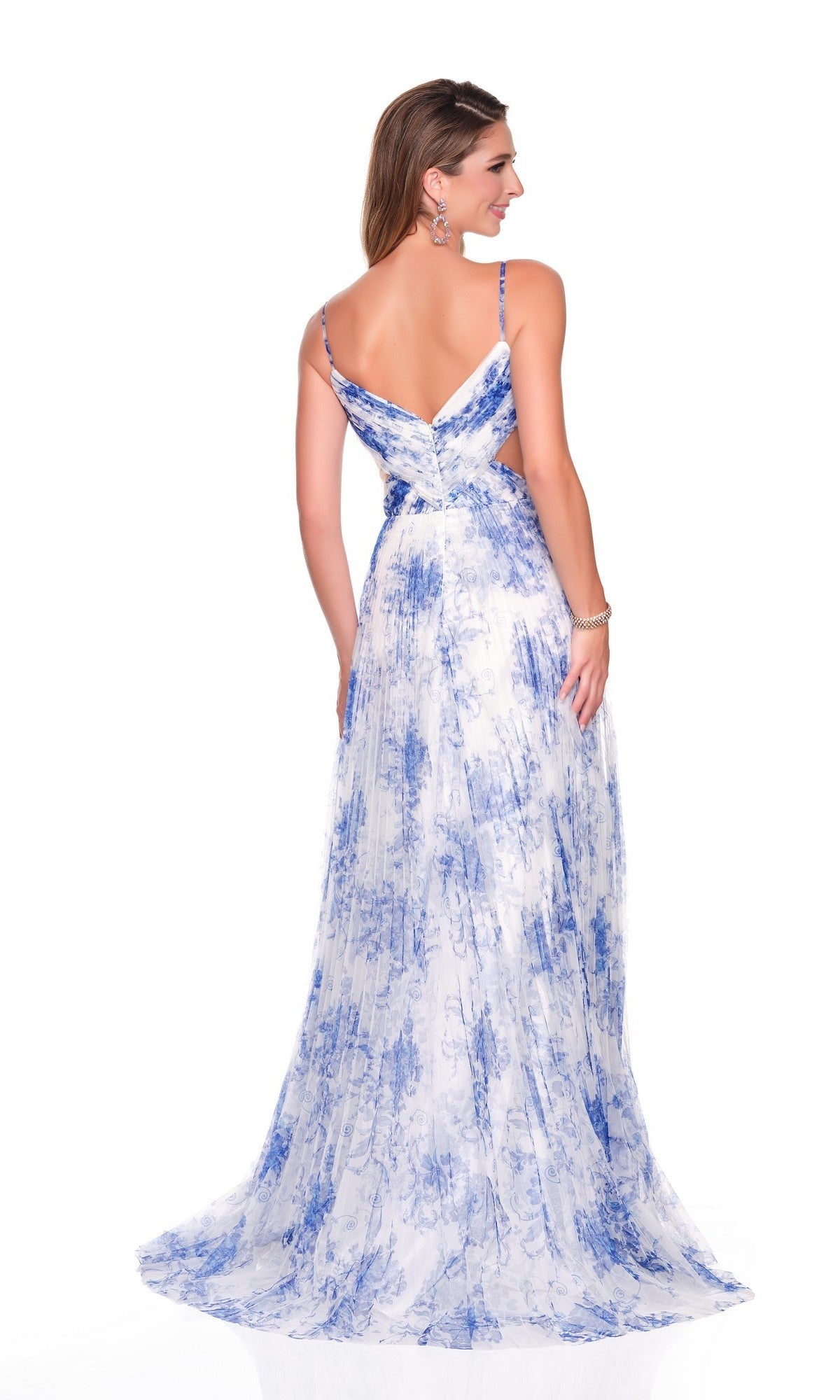 Dave & Johnny Long Prom Dress 12938