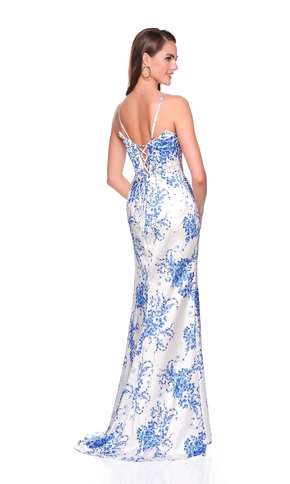 Dave & Johnny Long Prom Dress 12940