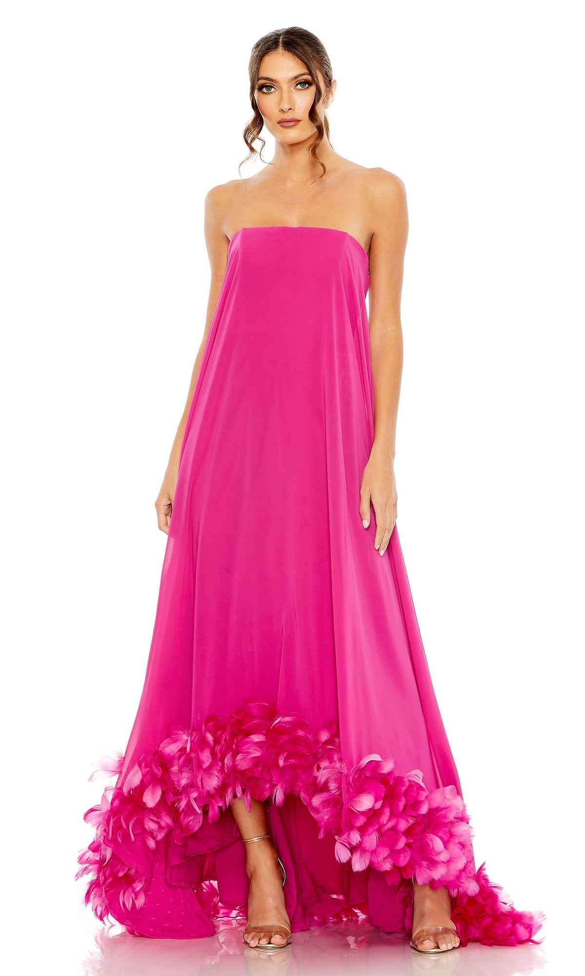 Fuchsia Mac Duggal Long Formal Dress 13001