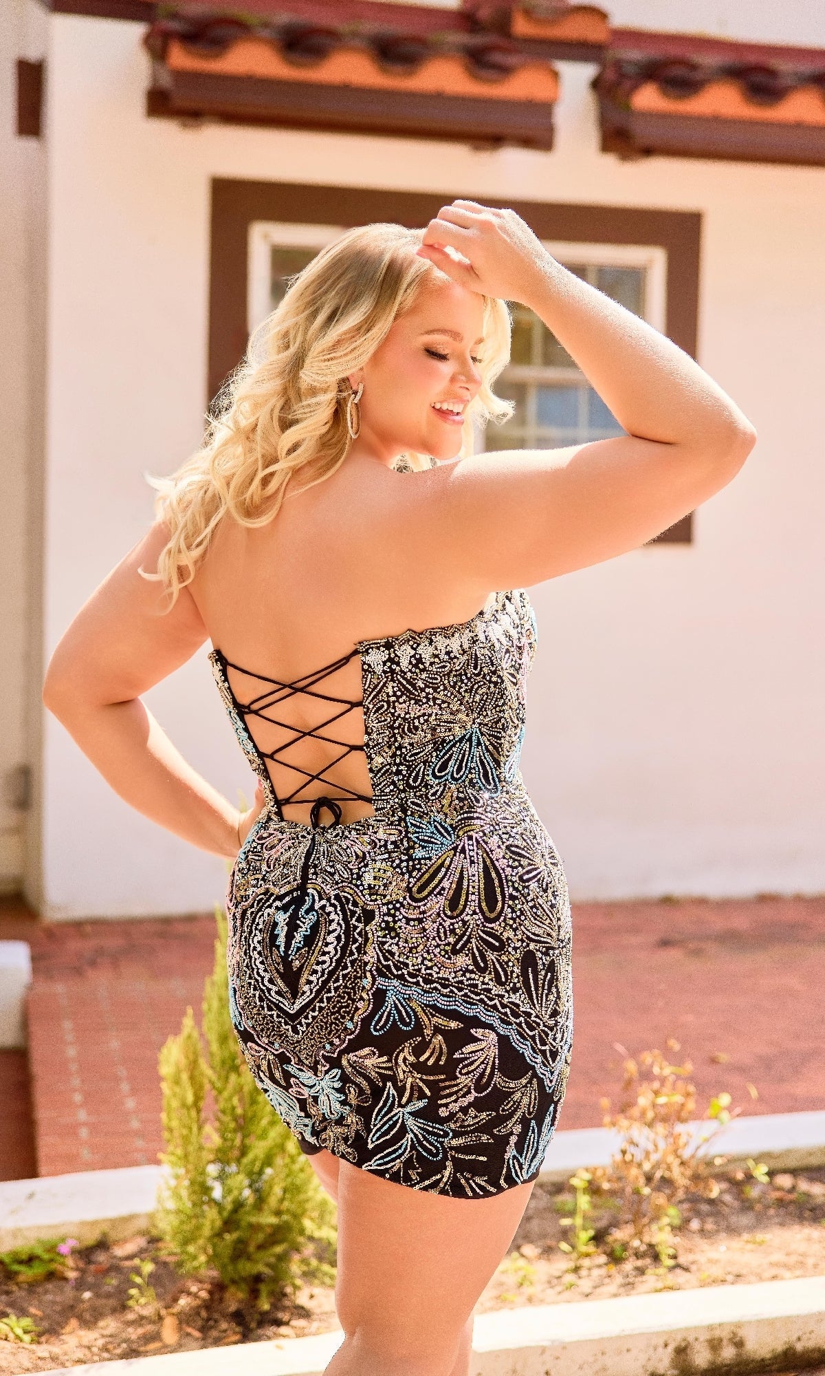 Primavera Short Party Dress 14097