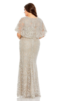 Mac Duggal Long Plus-Size Formal Dress 20470