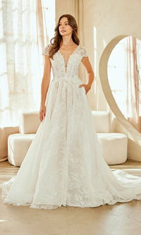 Amelia Couture Long Wedding Dress 2142