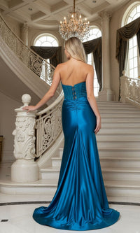 Poly USA Long Formal Dress 25042 - Image