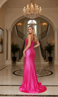 Poly USA Long Formal Dress 25146 - Image