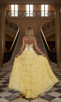 Poly USA Long Formal Dress 25176 - Image