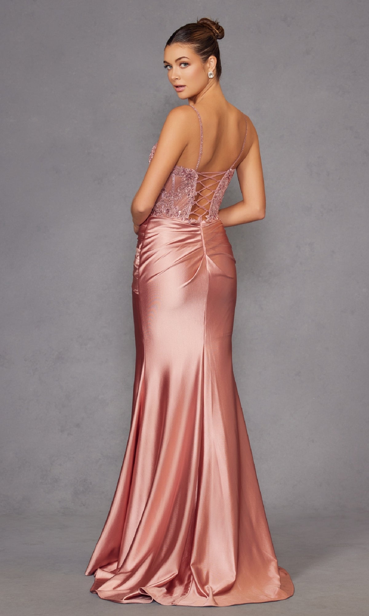 Juliet JT2531K Prom Dress - Rose Gold | NewYorkDress Juliet JT2531K Prom Dress - Rose Gold | NewYorkDress