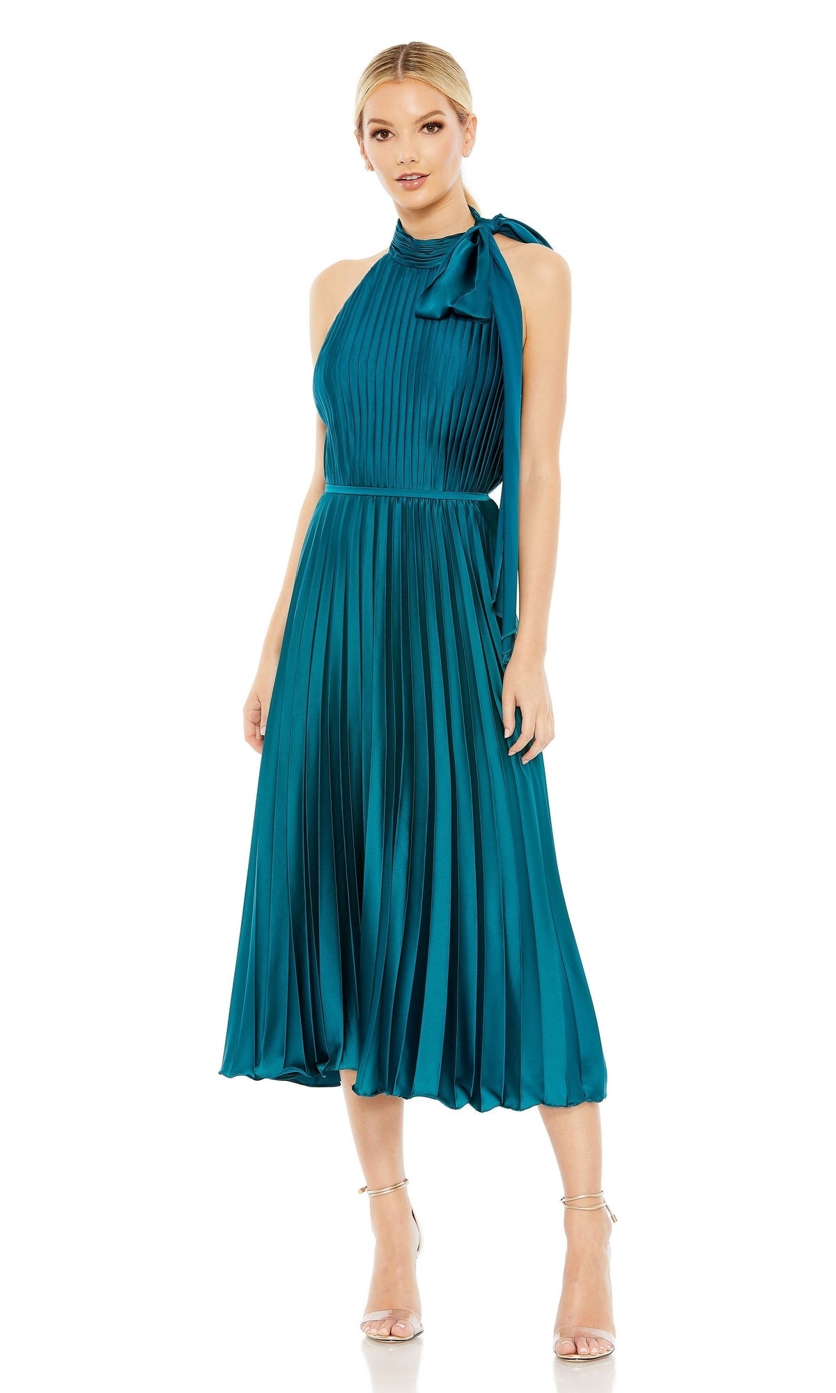Teal Mac Duggal Short Party Dress 26909