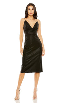 Black Mac Duggal Short Party Dress 27057