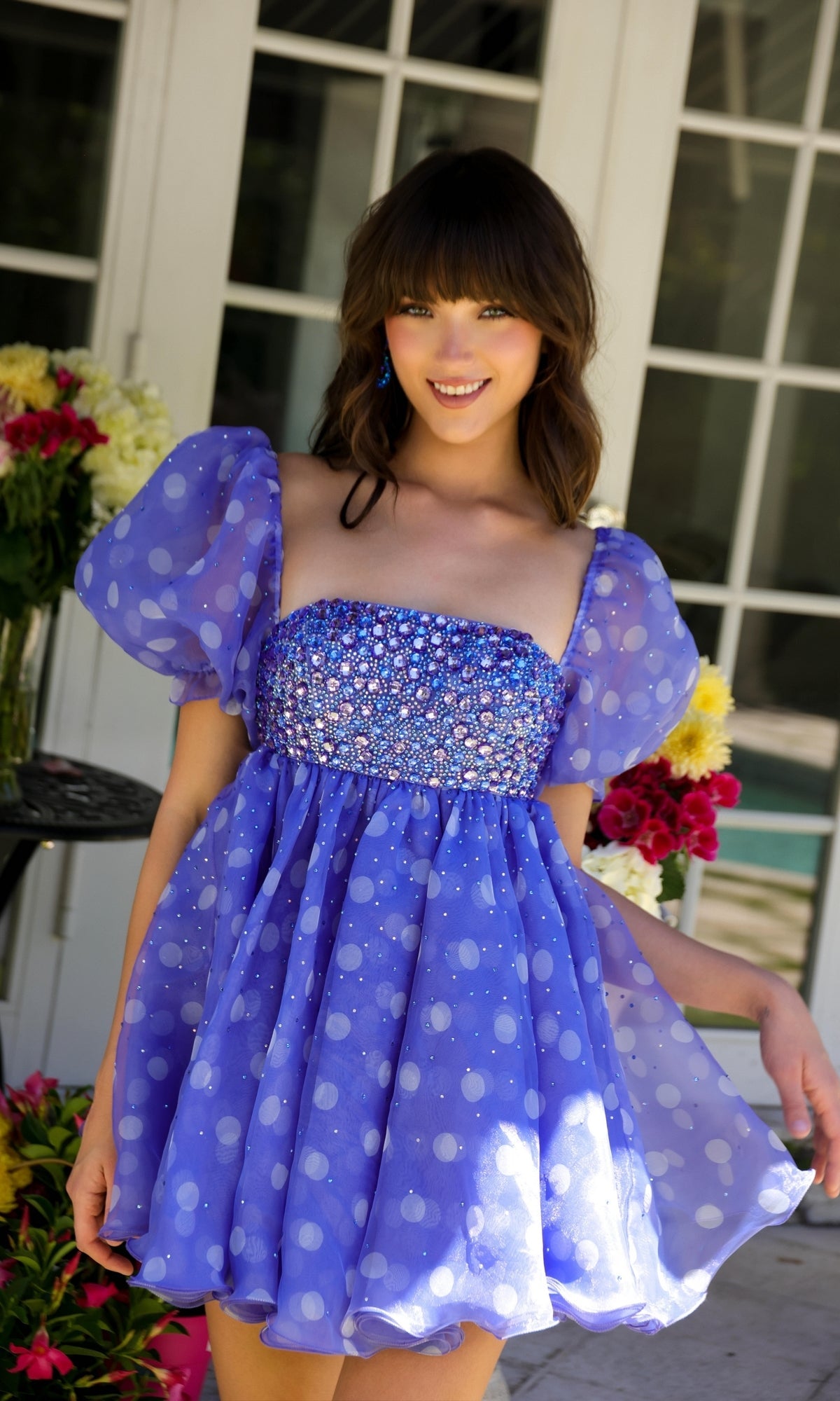  Ava Presley Short Party Dress 29128 - Image