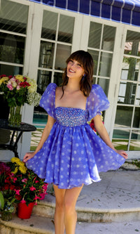  Ava Presley Short Party Dress 29128 - Image
