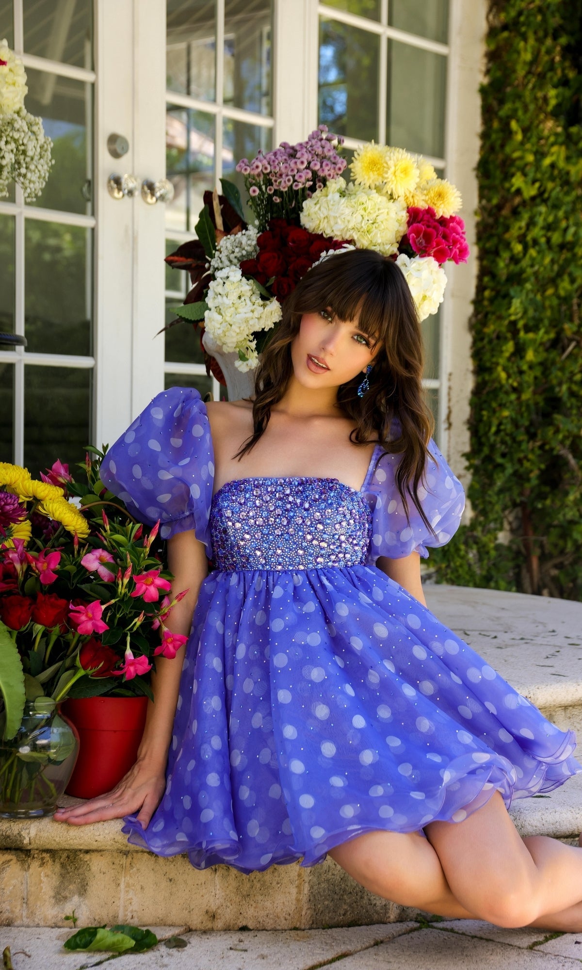  Ava Presley Short Party Dress 29128 - Image
