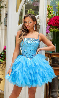  Ava Presley Short Party Dress 29180