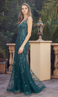 Emerald Green Juliet Long Formal Dress 294