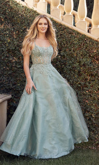 Sage Green Juliet Long Formal Dress 295