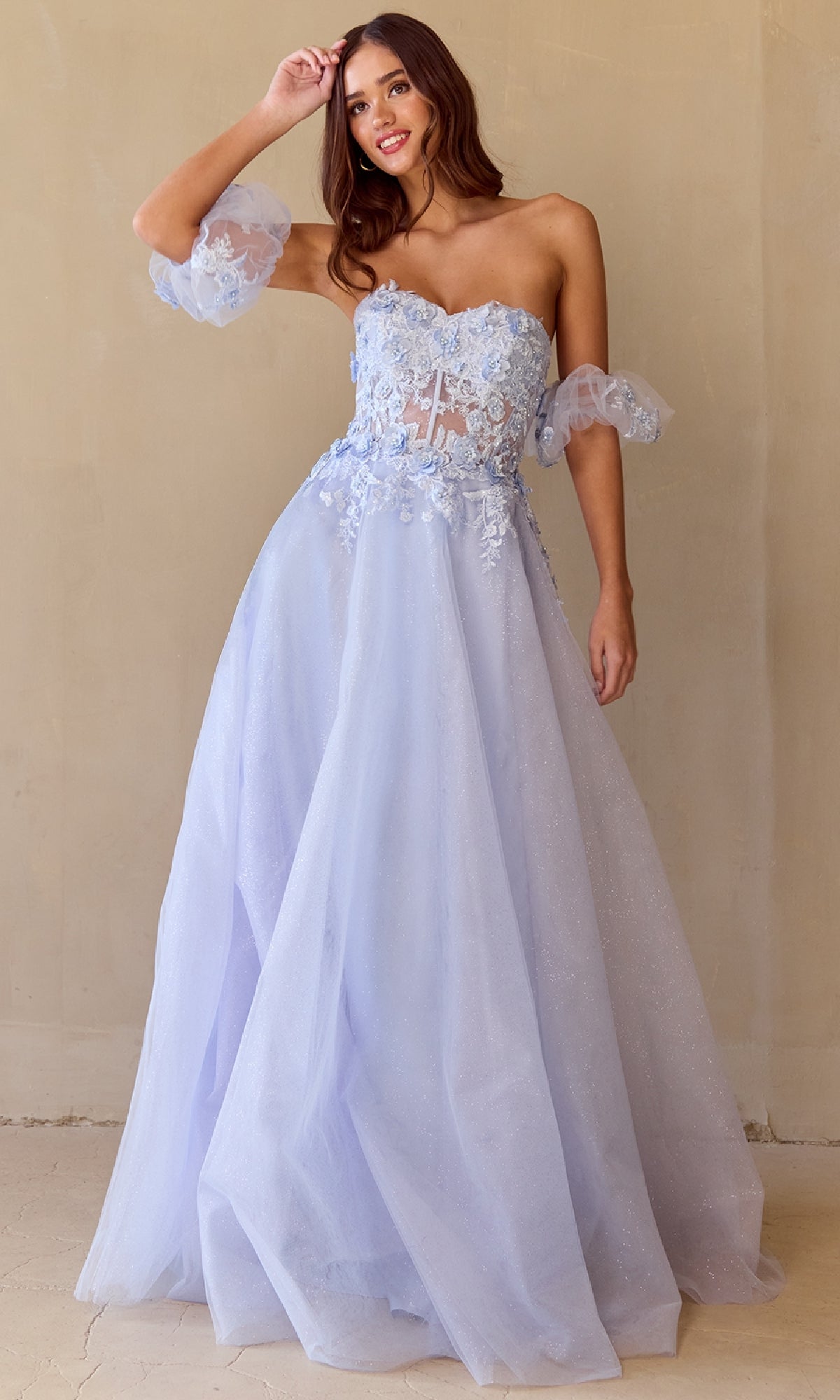 Amelia Couture Long Formal Dress 3041
