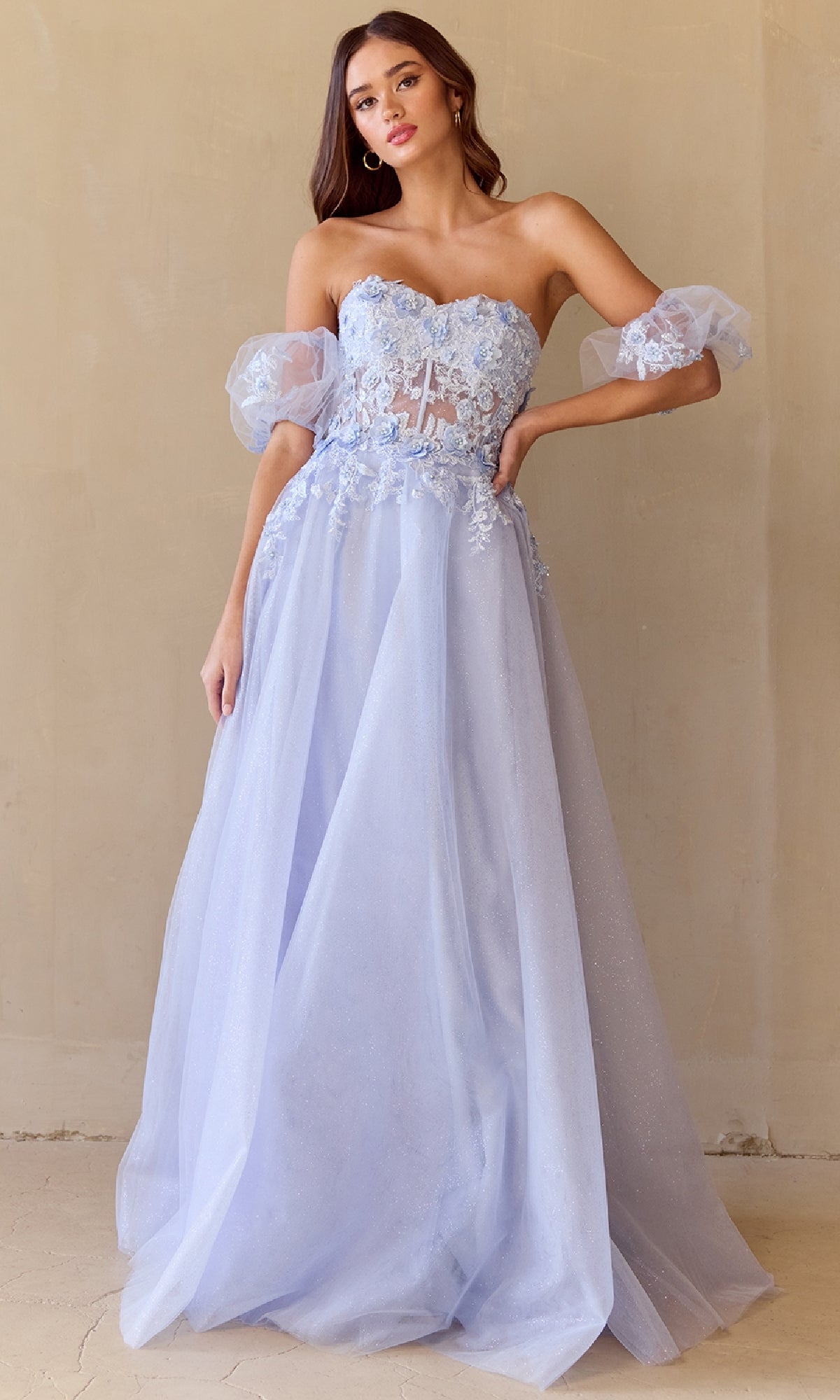 Amelia Couture Long Formal Dress 3041